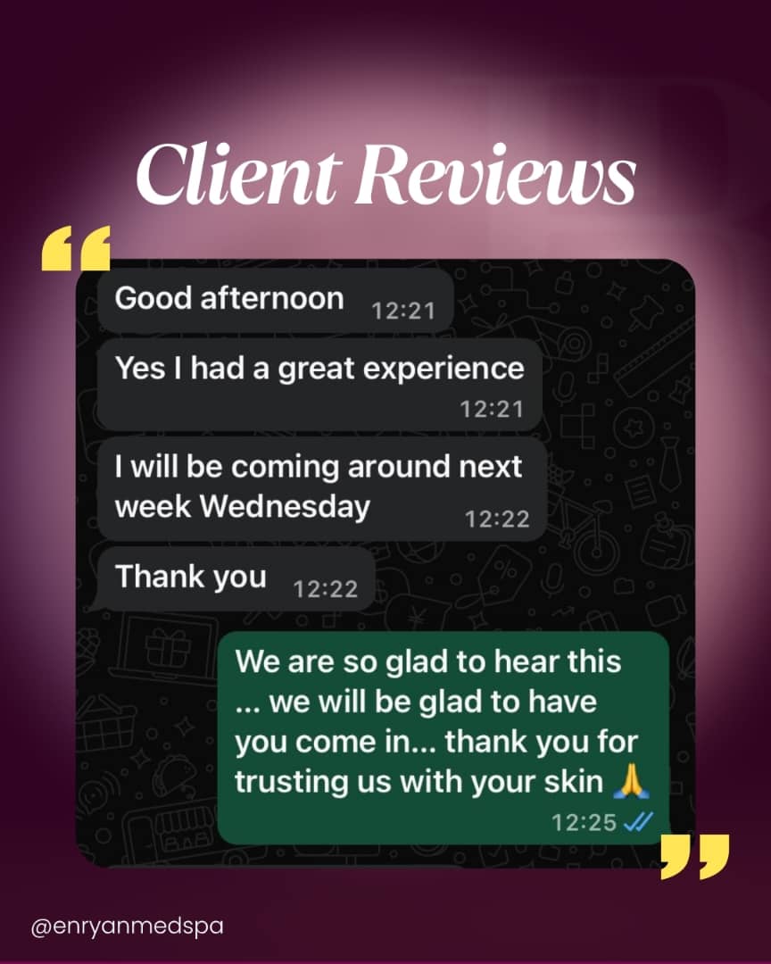 Client feedback